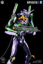 開天工作室 重機形 Evangelion 新世紀福音戰士 EVA 初號機 合金包膠成品
