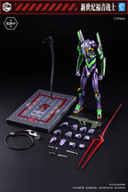 開天工作室 重機形 Evangelion 新世紀福音戰士 EVA 初號機 合金包膠成品