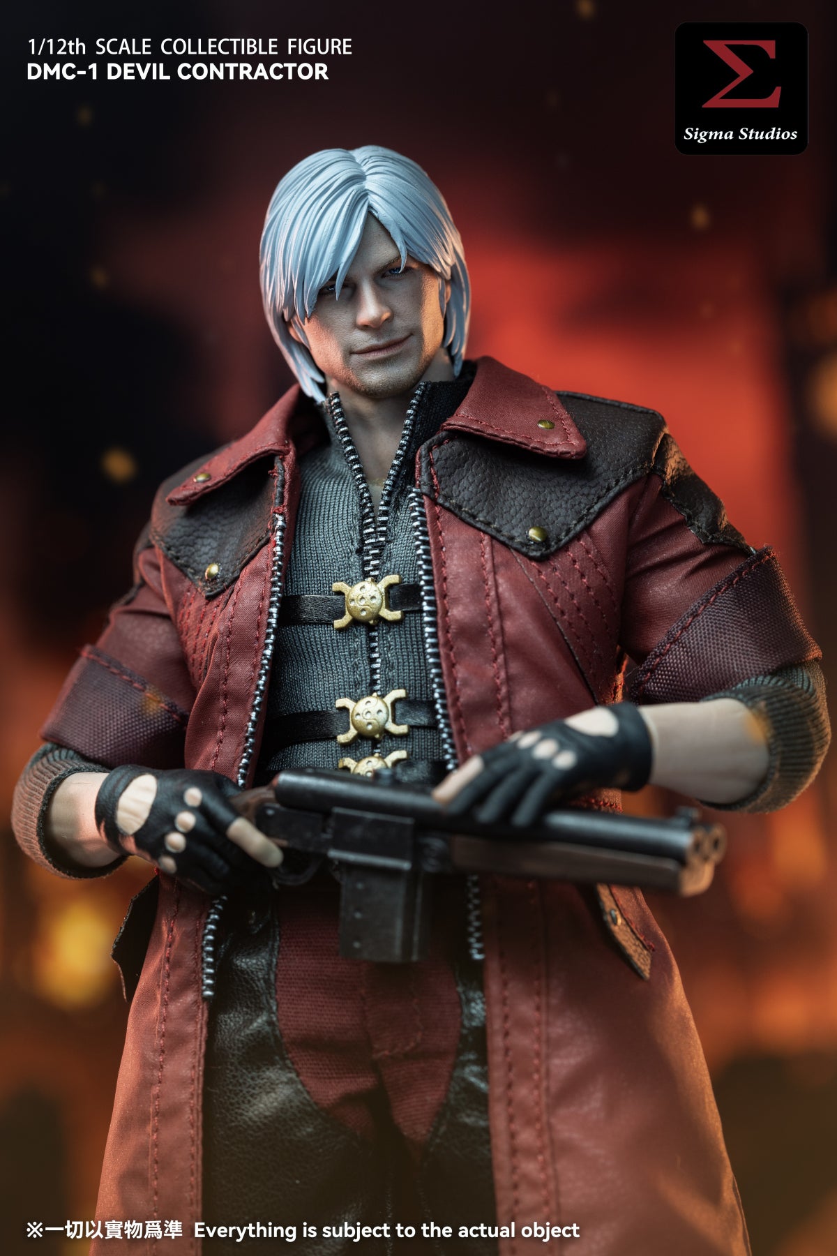 Sigma Studios 1/12 DMC-1 惡魔獵人 Devil Hunter 可動人偶