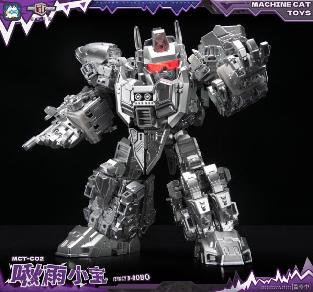 Machine cat toys MCT-C02 啾雨小寶 求雨鬼 Abominus 變形金剛 變形成品
