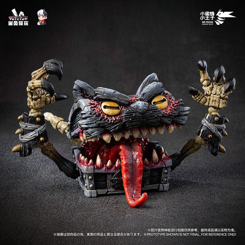 幽兔模玩 x 鴿倫比耶 1/12 YTBD-003 寶箱怪 貓寶箱