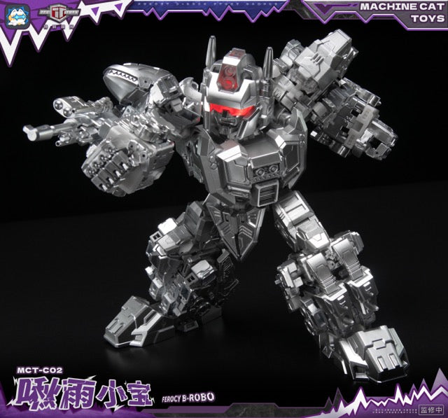 Machine cat toys MCT-C02 啾雨小寶 求雨鬼 Abominus 變形金剛 變形成品