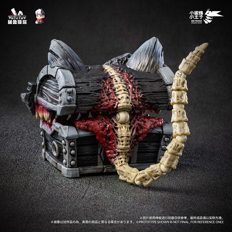 幽兔模玩 x 鴿倫比耶 1/12 YTBD-003 寶箱怪 貓寶箱