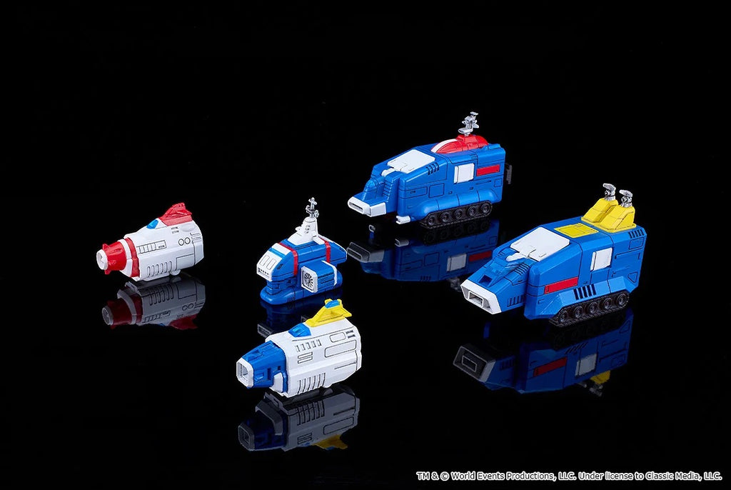 GSC MODEROID 《機甲艦隊》 Dairugger XV 15機 組裝模型