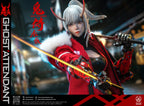POP COSTUME 1/6 GS-002 鬼侍系列 緋刃修羅 赤骸 Ghost Attendant Red Remains 可動人偶