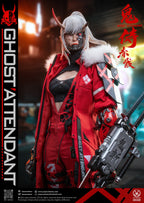 POP COSTUME 1/6 GS-002 鬼侍系列 緋刃修羅 赤骸 Ghost Attendant Red Remains 可動人偶