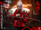 POP COSTUME 1/6 GS-002 鬼侍系列 緋刃修羅 赤骸 Ghost Attendant Red Remains 可動人偶