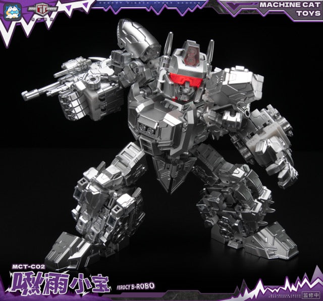 Machine cat toys MCT-C02 啾雨小寶 求雨鬼 Abominus 變形金剛 變形成品