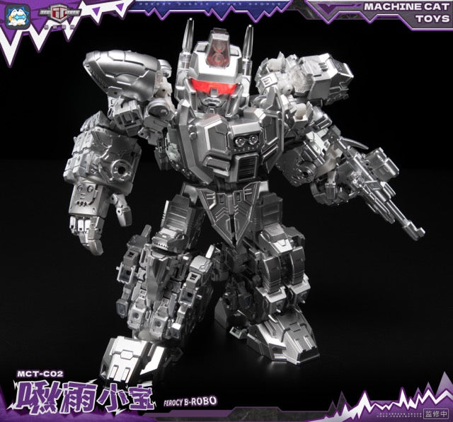 Machine cat toys MCT-C02 啾雨小寶 求雨鬼 Abominus 變形金剛 變形成品