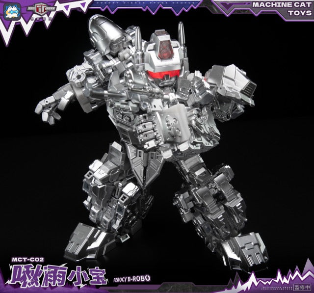 Machine cat toys MCT-C02 啾雨小寶 求雨鬼 Abominus 變形金剛 變形成品
