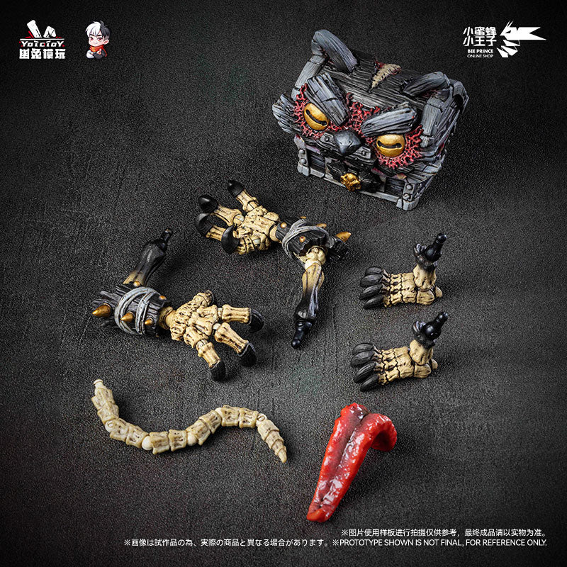 幽兔模玩 x 鴿倫比耶 1/12 YTBD-003 寶箱怪 貓寶箱