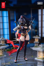 蝸之殼 SnailShell 1/12 RPGEX-10 女忍者 裂風 專用配件包 可動人偶 惡魔低語 系列 印花連帽衛衣套裝 黑色 白色