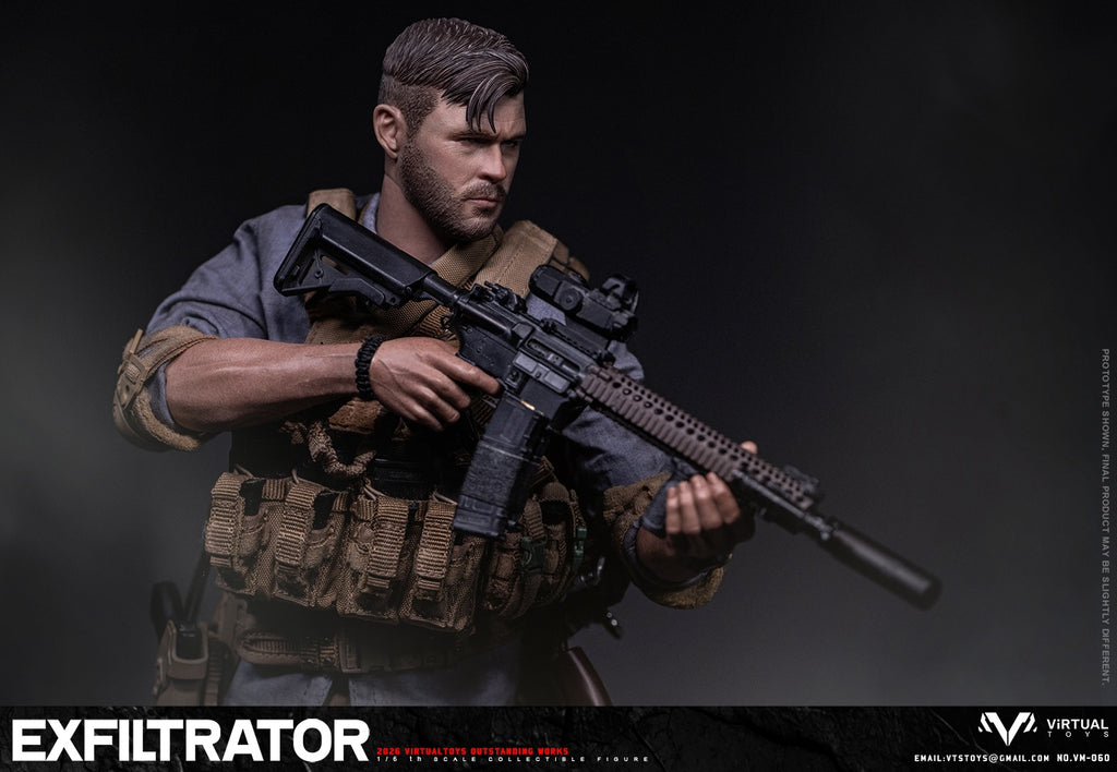 VTSTOYS 1/6 VM060 火線孤傭 EXFILTRATOR 可動人偶