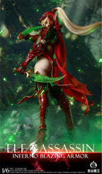 龍山重工 LSZGTOYS 1/6 LS2026-XK 炎獄熾鎧 精靈刺客 Infernal Armor Elf Assassin 可動人偶