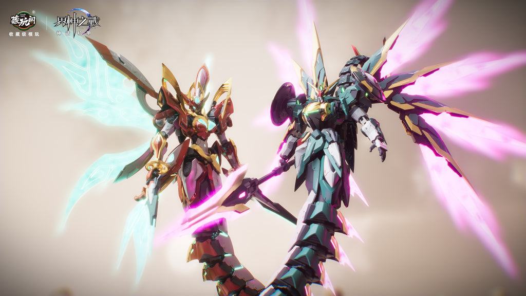 藏玩閣 界神之戰 女媧 NVWA 合金骨架 拼裝模型