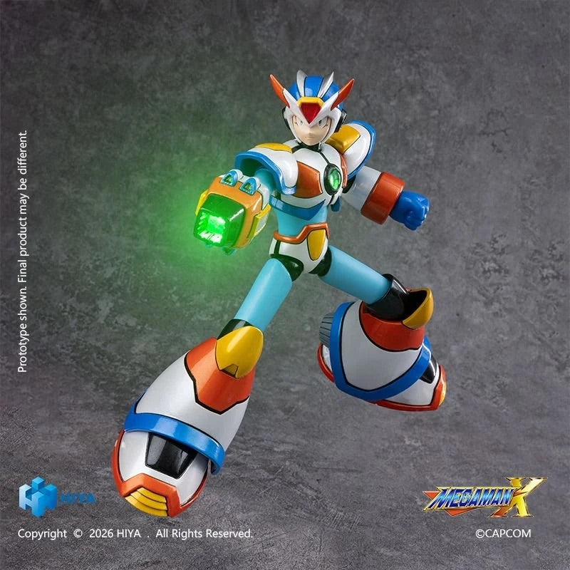HIYA 海雅玩具 Rockman 洛克人 X 艾克斯 第三裝甲版 可動人偶 ( EBM0385 )