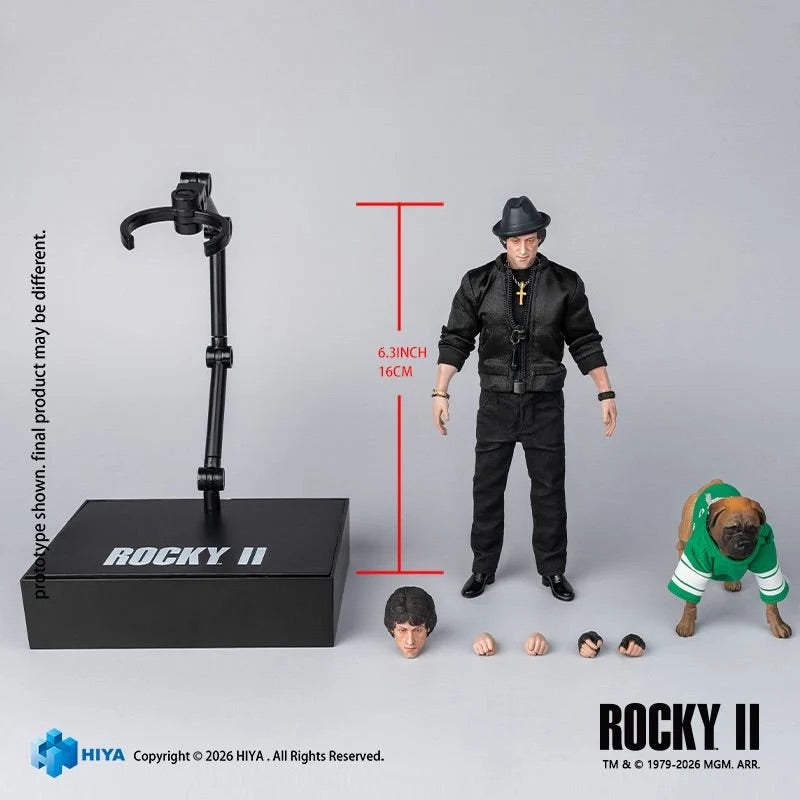 HIYA 海雅玩具 1/12 Rocky 洛奇 便服版 可動人偶 ( ESR0185 )