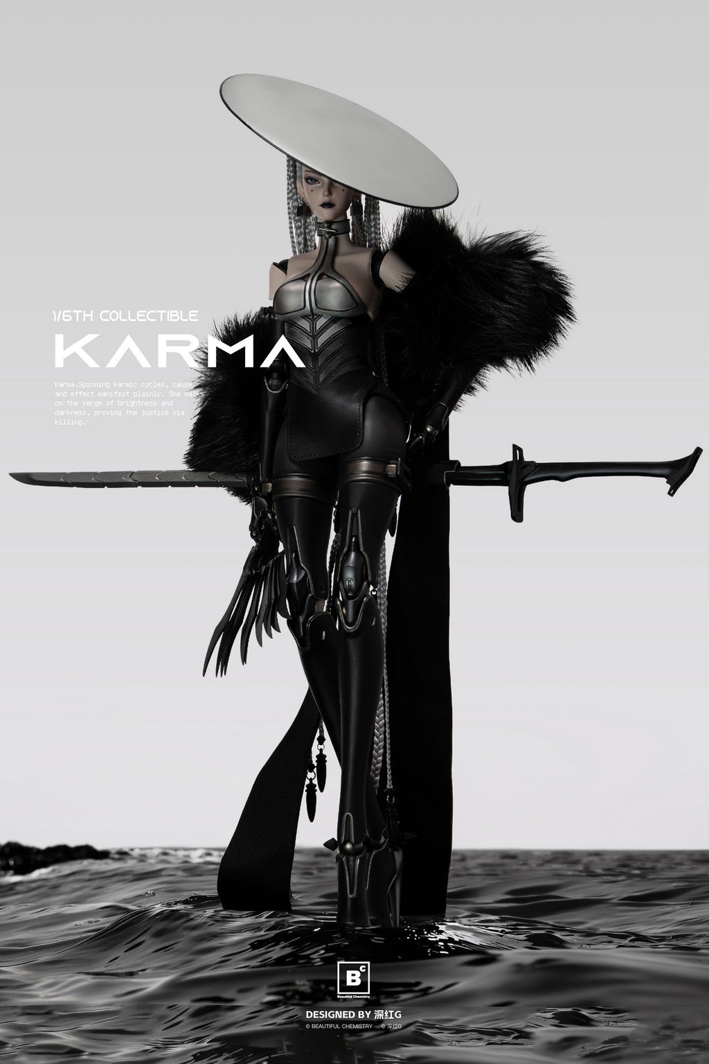 Beautiful Chemistry x 深紅G 1/6 BC202518 白夜Alba系列 伽一 Karma 可動人偶