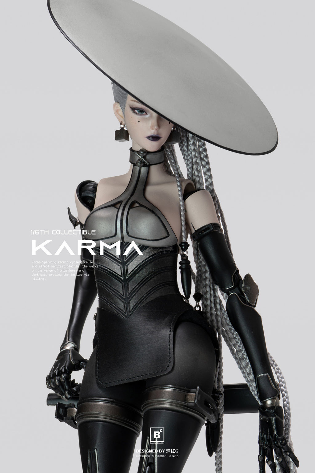 Beautiful Chemistry x 深紅G 1/6 BC202518 白夜Alba系列 伽一 Karma 可動人偶