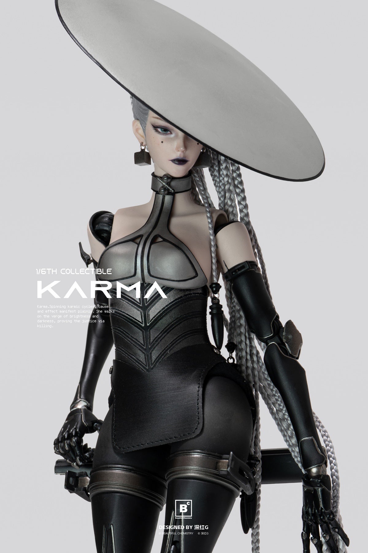 Beautiful Chemistry x 深紅G 1/6 BC202518 白夜Alba系列 伽一 Karma 可動人偶