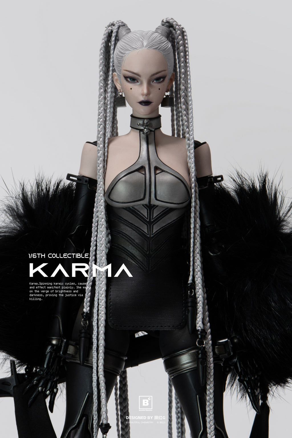 Beautiful Chemistry x 深紅G 1/6 BC202518 白夜Alba系列 伽一 Karma 可動人偶