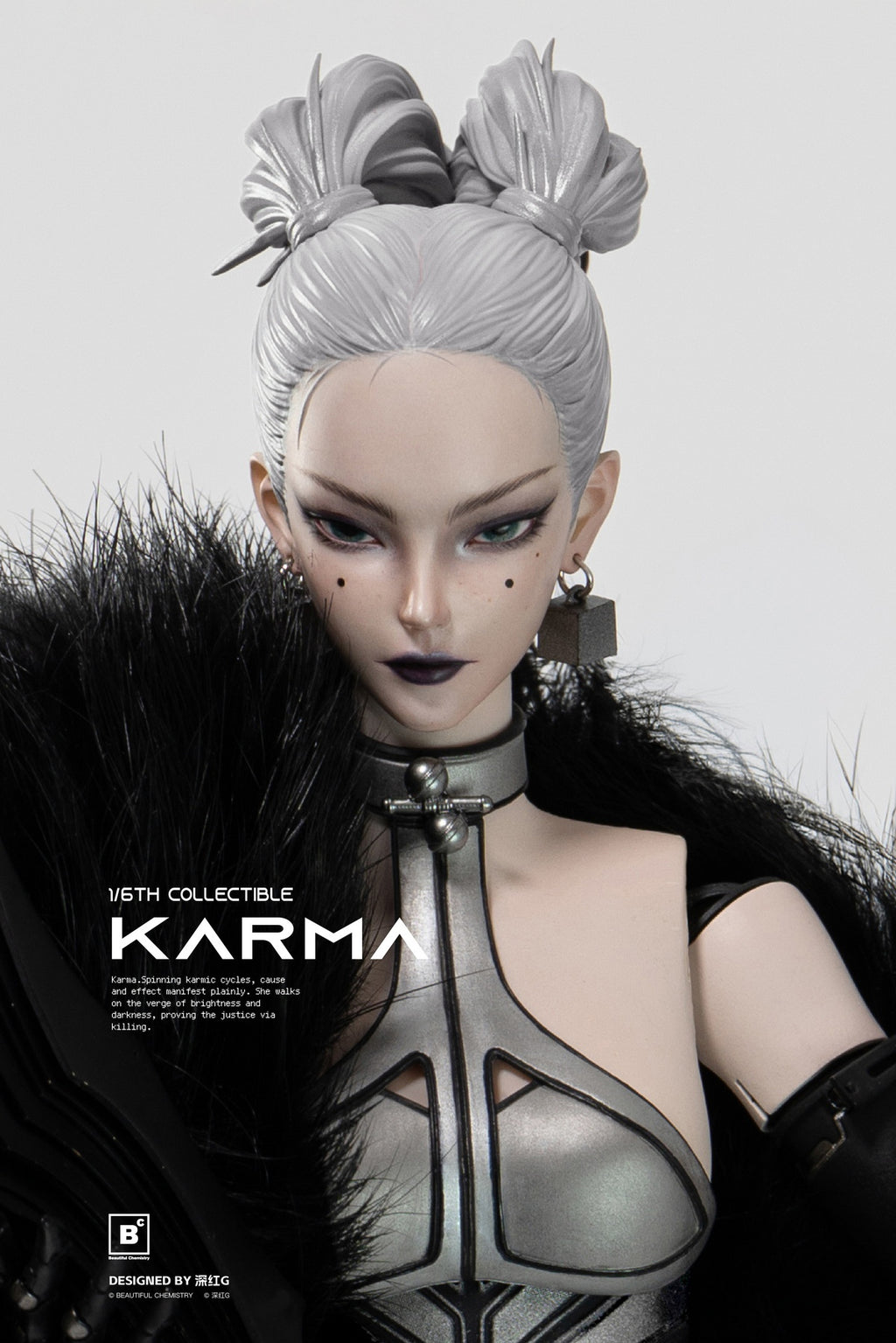 Beautiful Chemistry x 深紅G 1/6 BC202518 白夜Alba系列 伽一 Karma 可動人偶