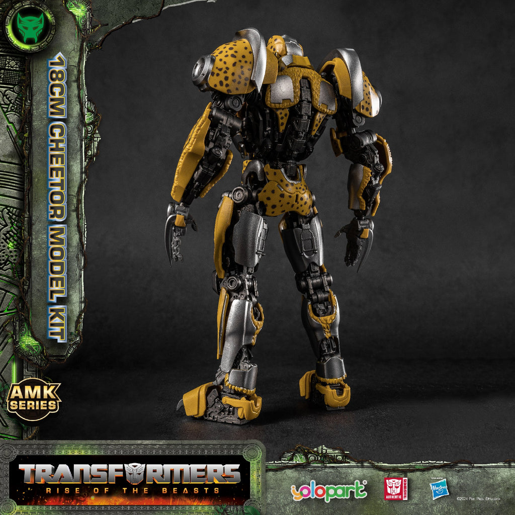 Yolopark 聖斯基 AMK 黄豹 transformers 變形金剛 拼裝模型