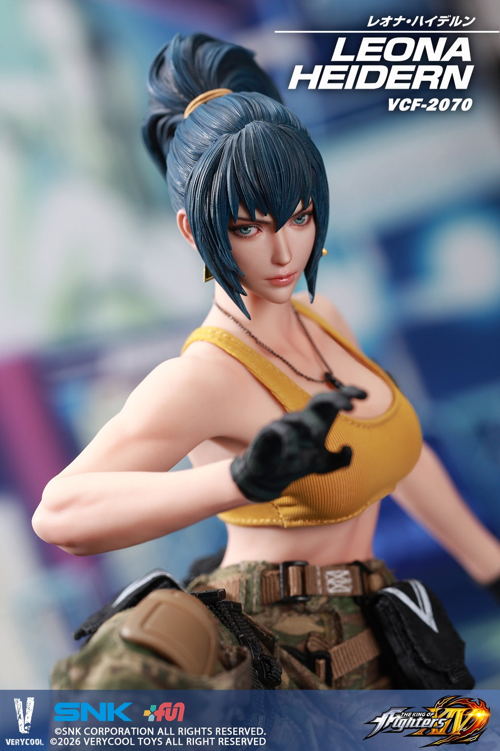 VERYCOOL 1/6 VCF-2070 拳皇XIV Leona Heidern 莉安娜 哈迪蘭 可動人偶