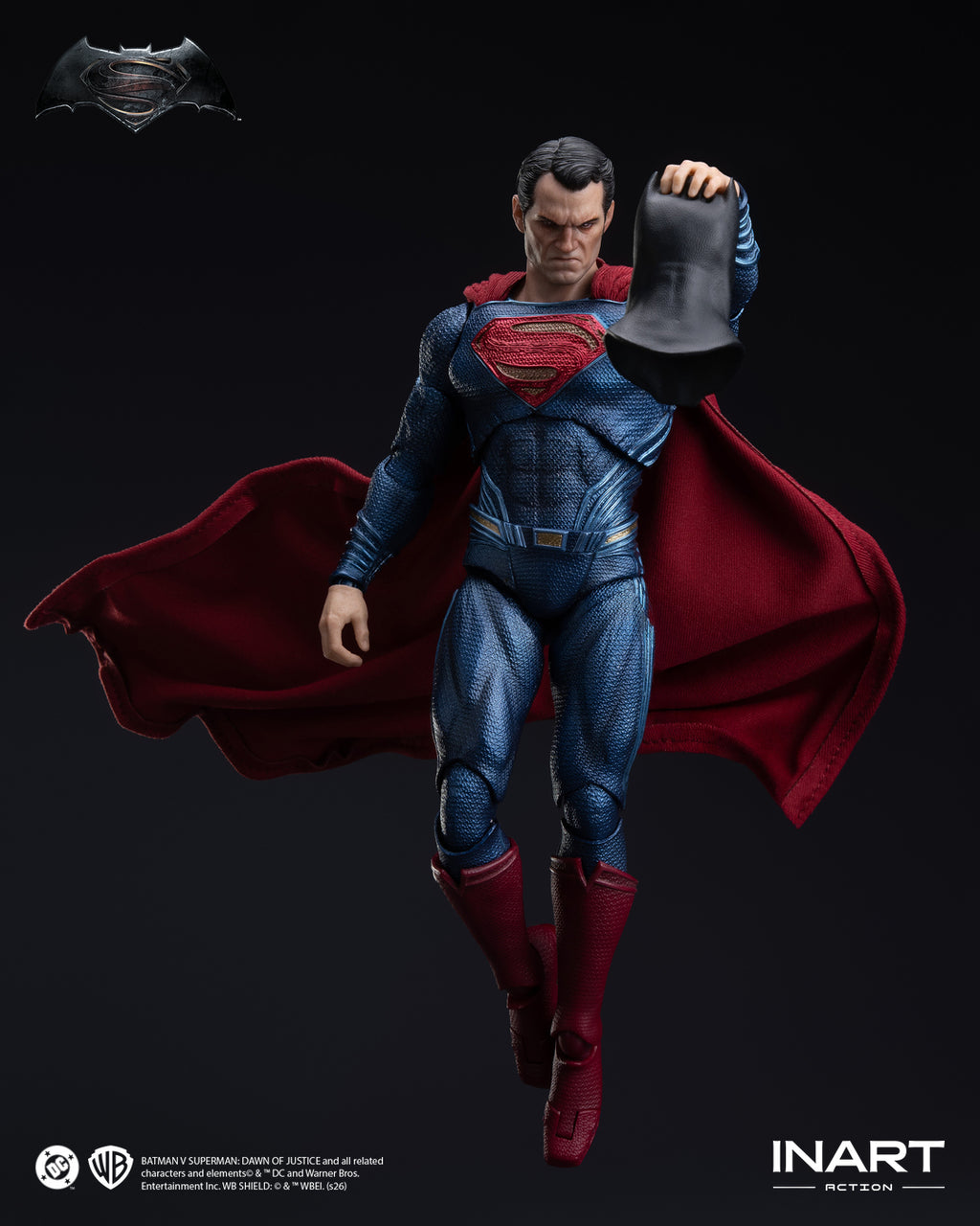 INART 1/12 Batman v Superman Dawn of Justice Superman 超人 可動人偶