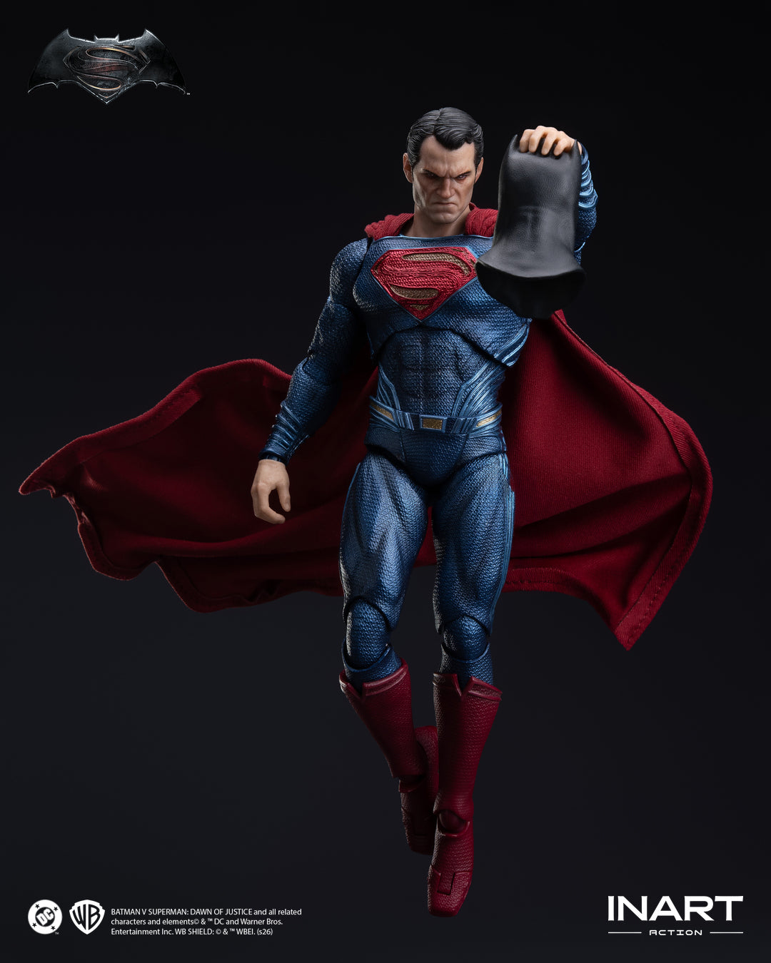 INART 1/12 Batman v Superman Dawn of Justice Superman 超人 可動人偶