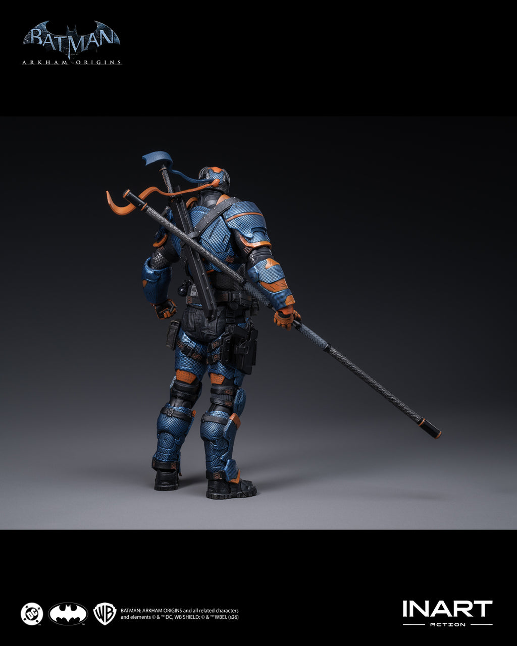 INART 1/12 Batman Arkham Origins Deathstroke 喪鐘 蝙蝠俠 可動人偶