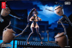 蝸之殼 SnailShell 1/12 RPGEX-10 女忍者 裂風 專用配件包 可動人偶 惡魔低語 系列 印花連帽衛衣套裝 黑色 白色