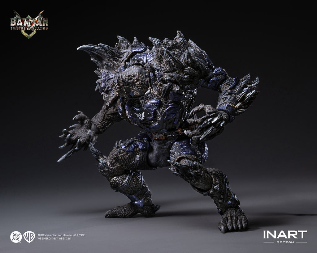 INART 1/12 Dark Nights Metal 系列 蝙蝠俠 Batman The Devastator 蹂躪者 可動人偶