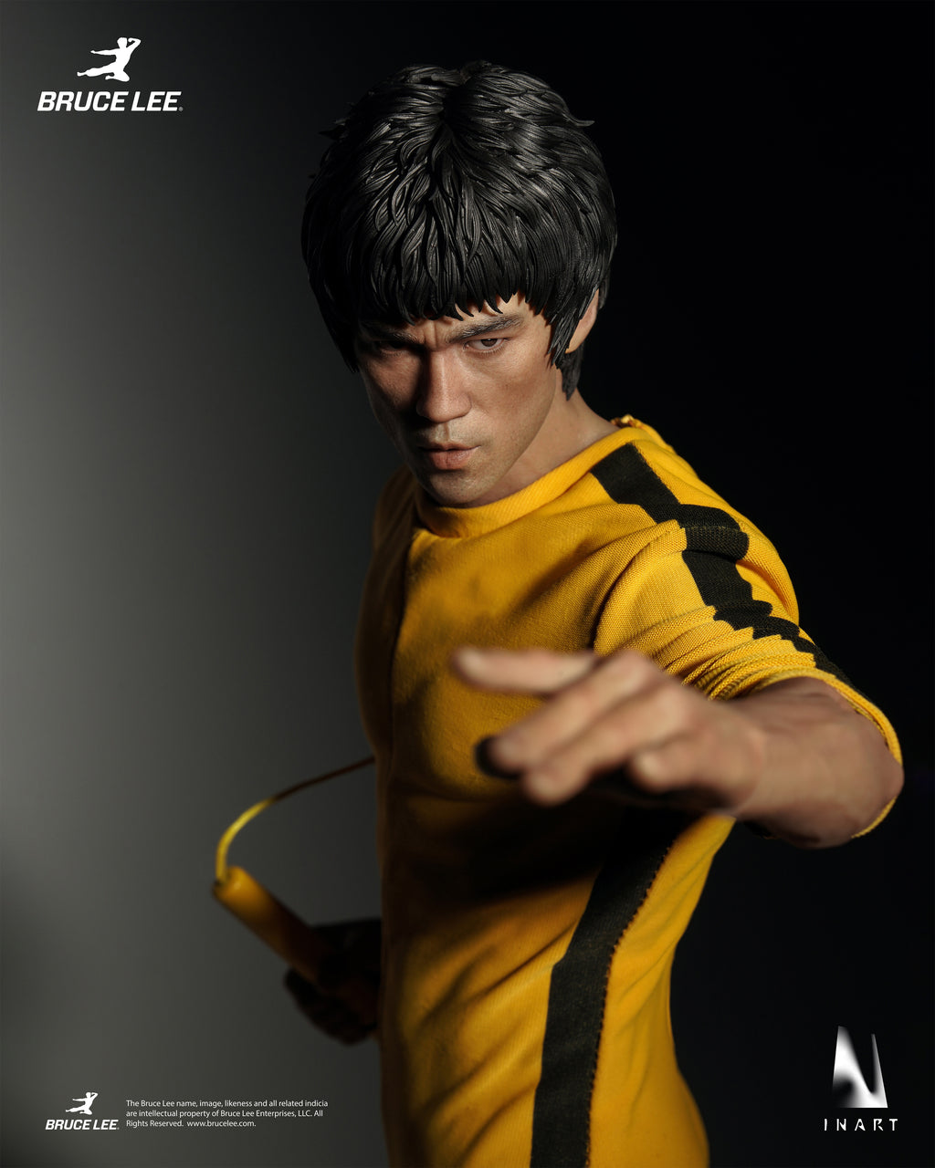 INART 1/6 李小龍 黃色連體服 Bruce Lee Yellow Onesie 可動人偶
