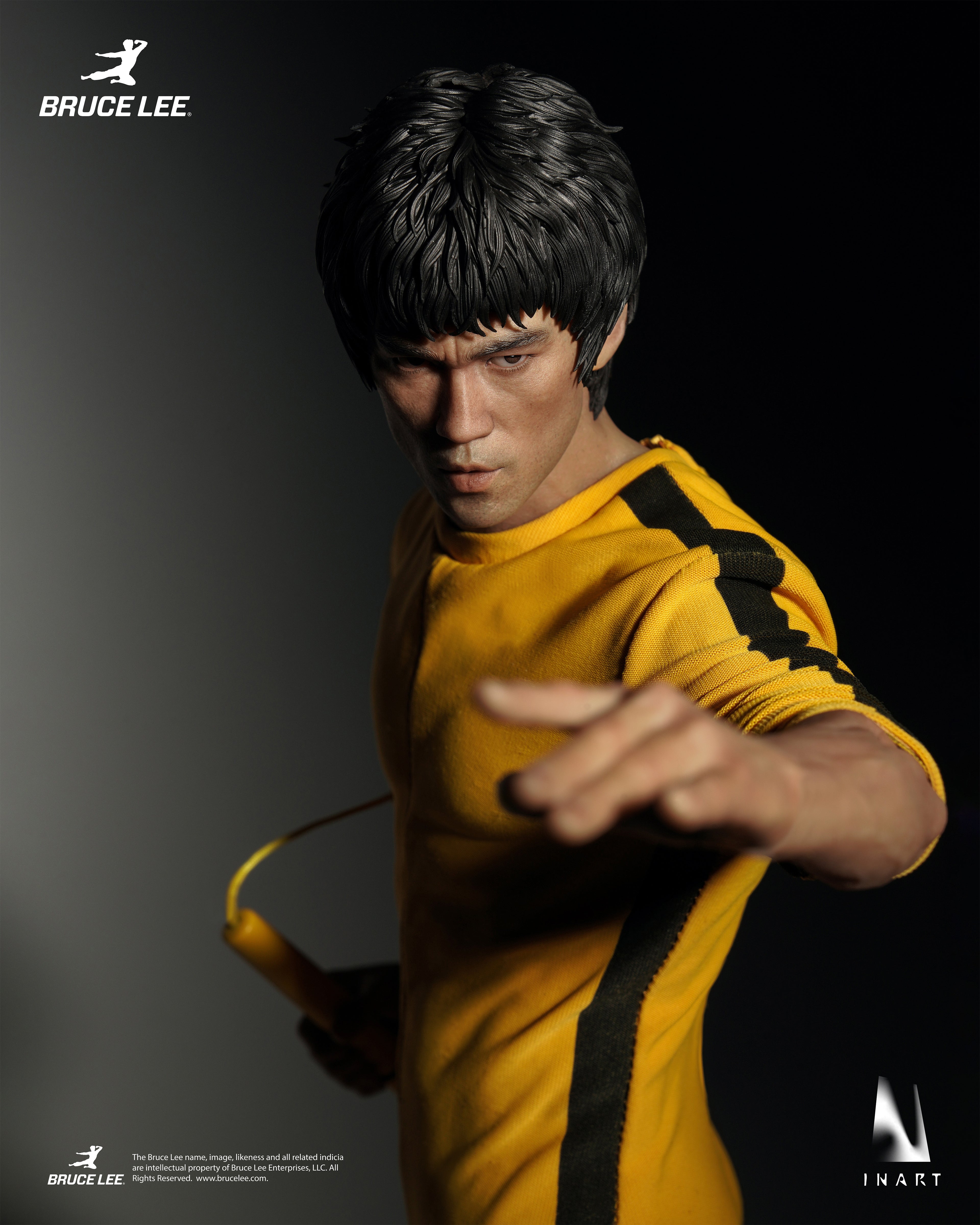 INART 1/6 李小龍 黃色連體服 Bruce Lee Yellow Onesie 可動人偶
