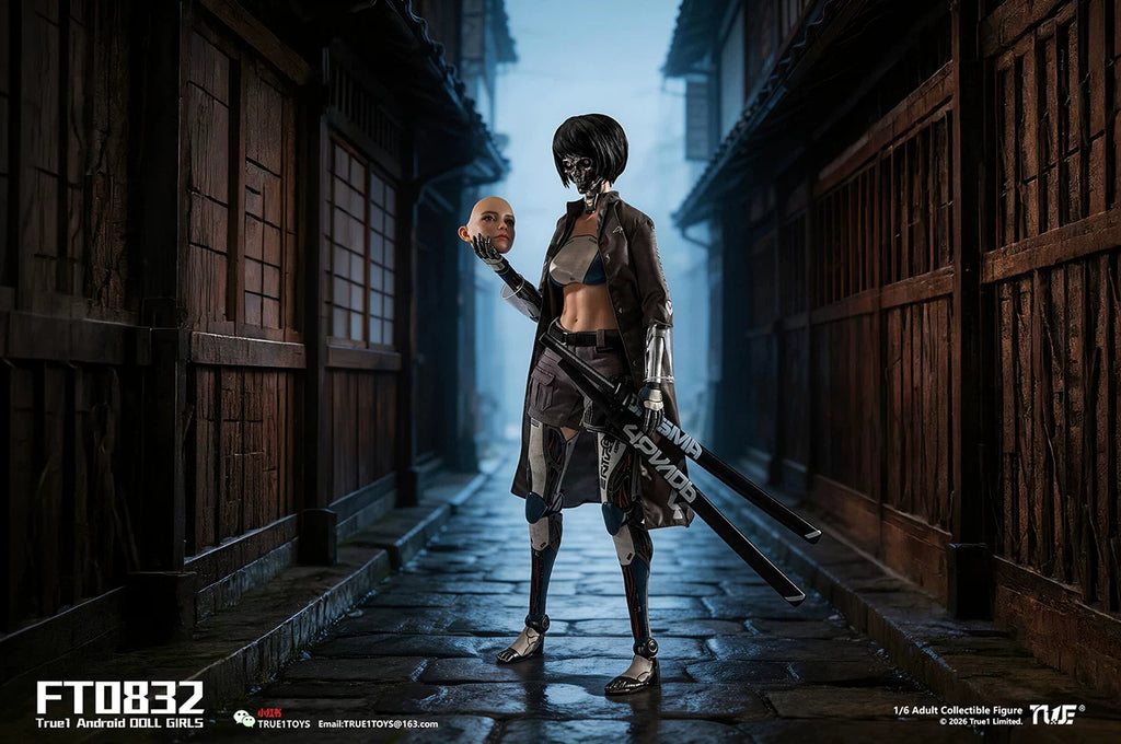 True1Toys 1/6 FT0832W FT0832B 人造人 Bill 白髮版 黑髮版 可動人偶