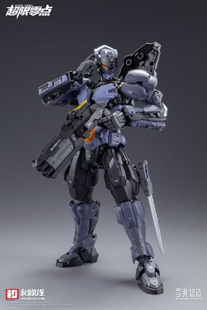 和模線 1/100 超限零點 第三彈 拳擊手 巴奇 BAKI 豪華版 拼裝模型