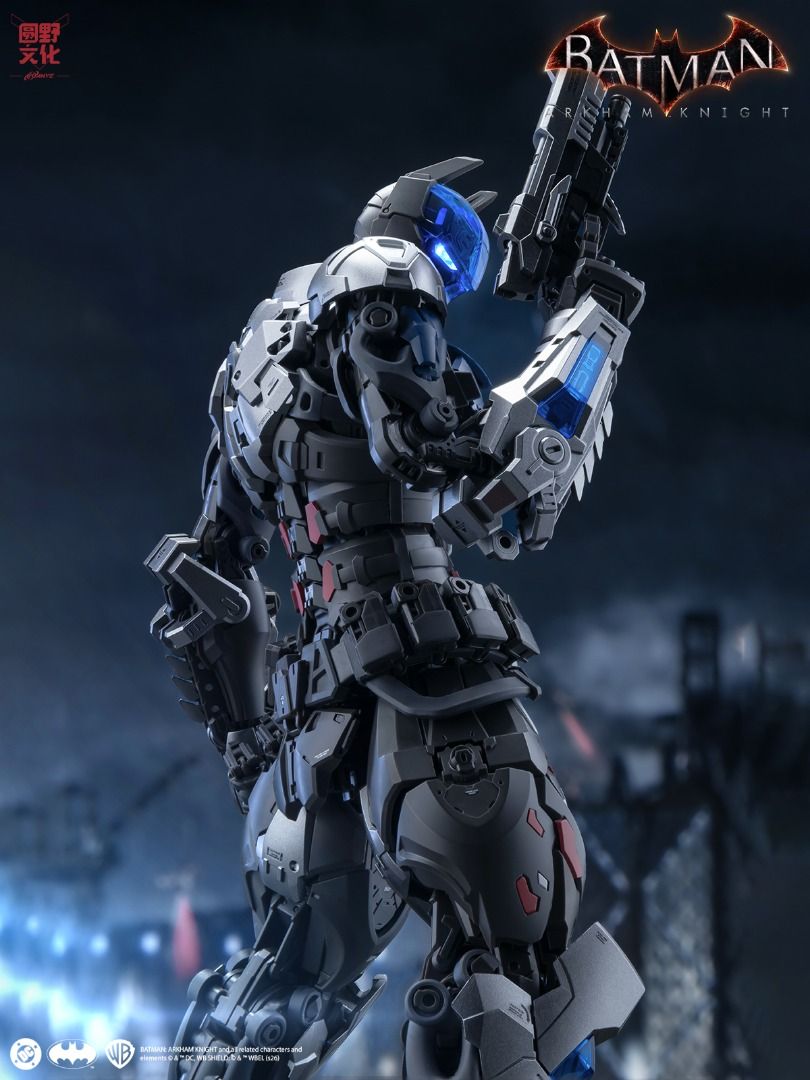 和模線 1/10 Batman 蝙蝠俠 阿卡姆騎士 拼裝模型