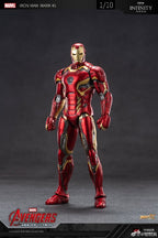 ZDTOYS 中動玩具 1/10 Ironman 鋼鐵俠 mark45 可動人偶