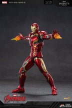 ZDTOYS 中動玩具 1/10 Ironman 鋼鐵俠 mark45 可動人偶
