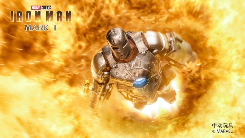 ZDTOYS 中動玩具 1/10 Ironman 鋼鐵俠 mark1 可動人偶