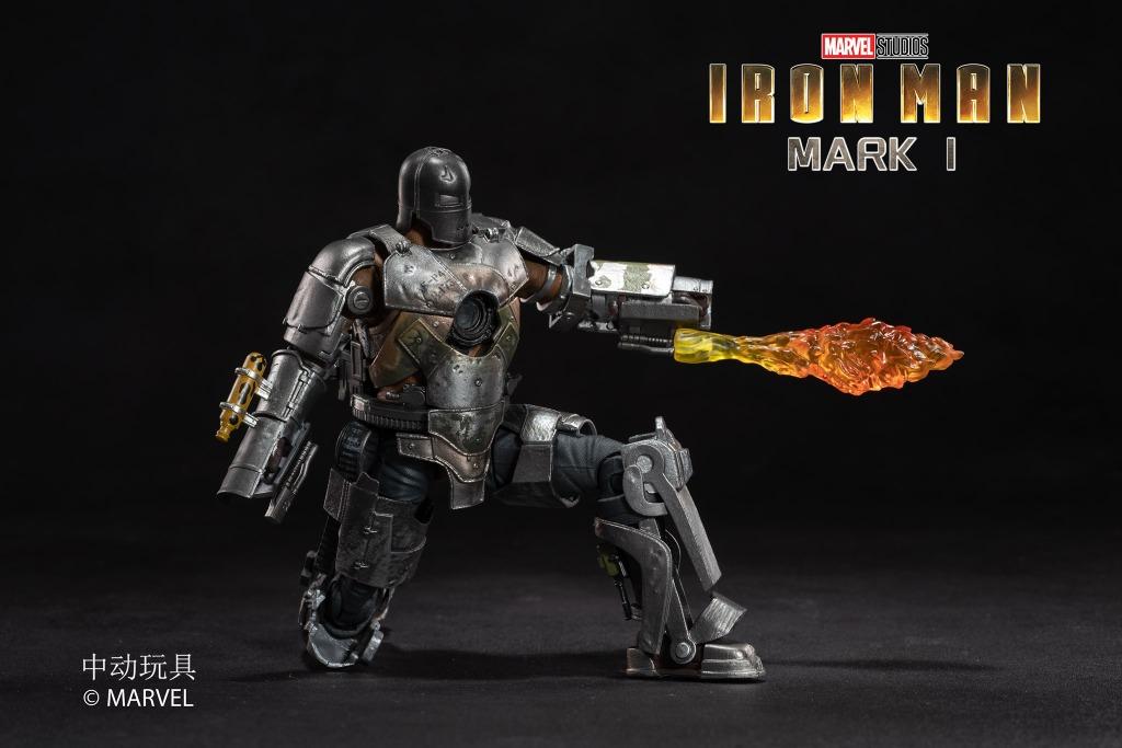 ZDTOYS 中動玩具 1/10 Ironman 鋼鐵俠 mark1 可動人偶