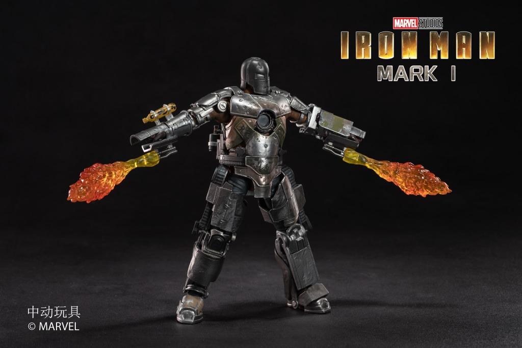 ZDTOYS 中動玩具 1/10 Ironman 鋼鐵俠 mark1 可動人偶
