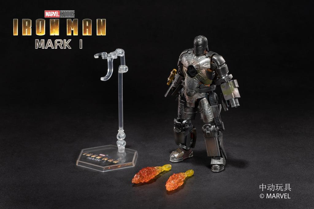 ZDTOYS 中動玩具 1/10 Ironman 鋼鐵俠 mark1 可動人偶