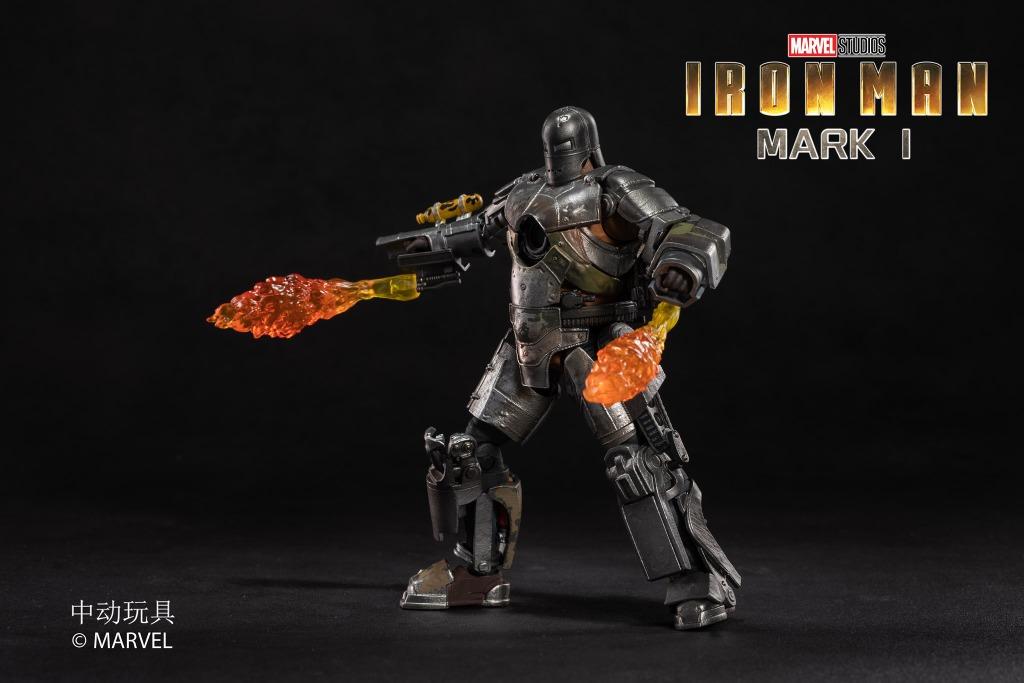 ZDTOYS 中動玩具 1/10 Ironman 鋼鐵俠 mark1 可動人偶