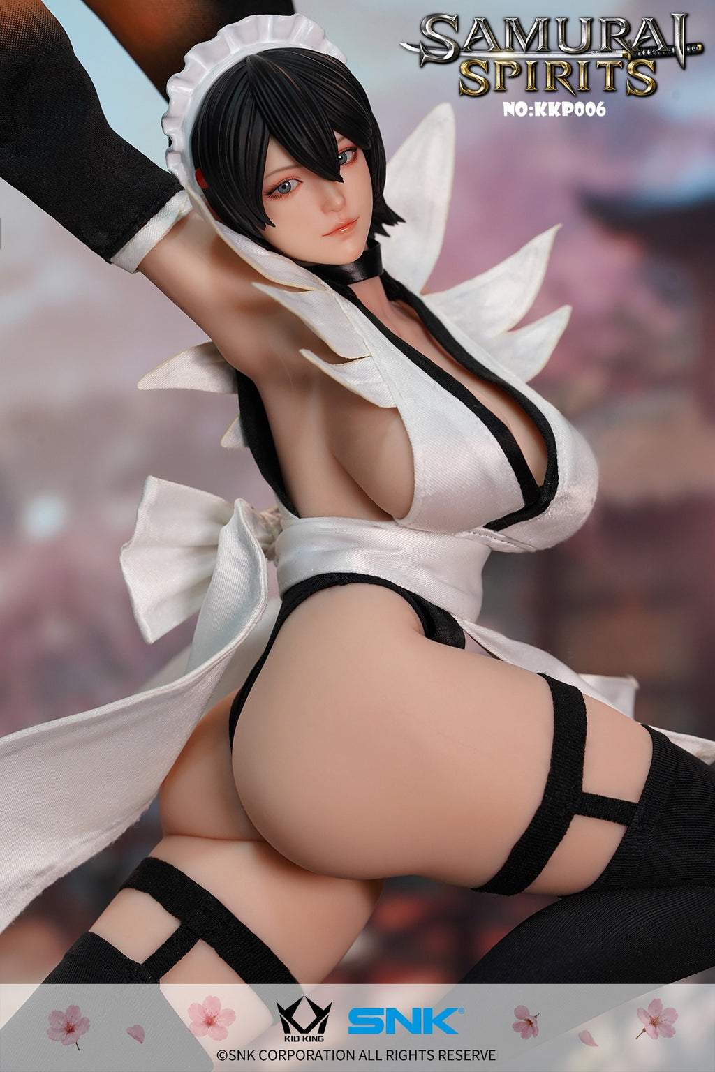KID KING 1/6 KKP006 SNK 正版授權 侍魂 曉 伊呂波 SNK Officially Licensed Samurai Spirits Akatsuki Iroha 可動人偶