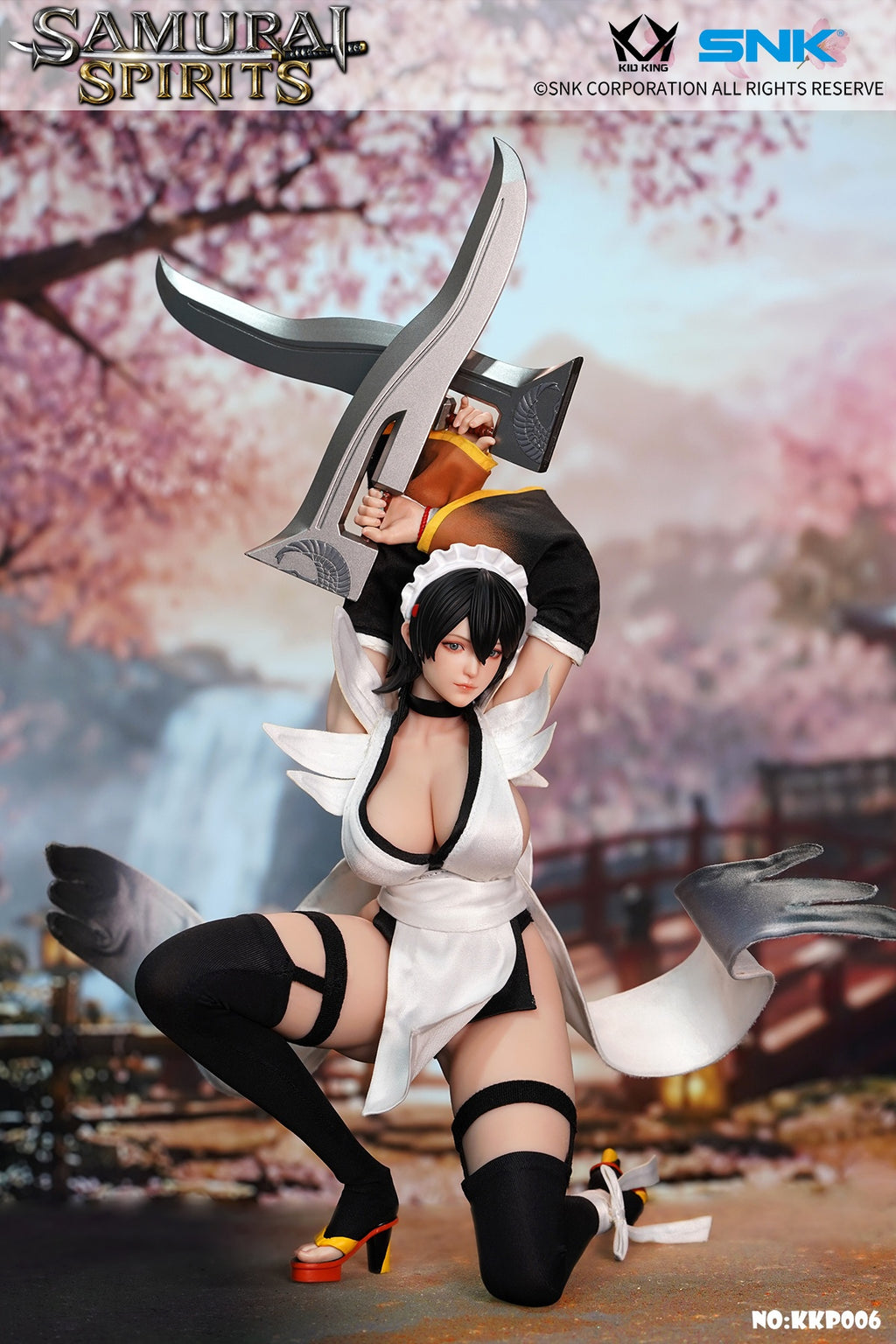 KID KING 1/6 KKP006 SNK 正版授權 侍魂 曉 伊呂波 SNK Officially Licensed Samurai Spirits Akatsuki Iroha 可動人偶