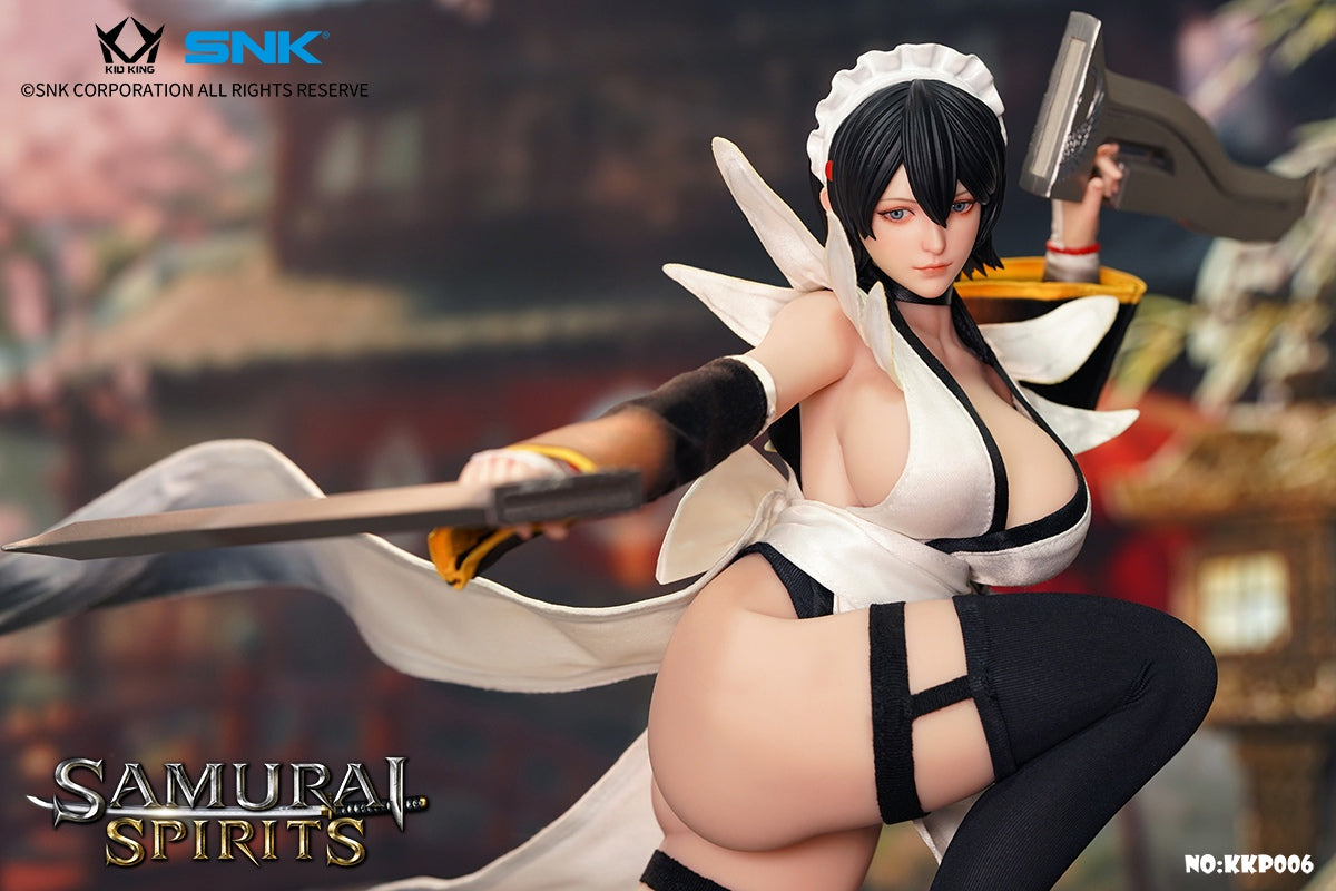 KID KING 1/6 KKP006 SNK 正版授權 侍魂 曉 伊呂波 SNK Officially Licensed Samurai Spirits Akatsuki Iroha 可動人偶