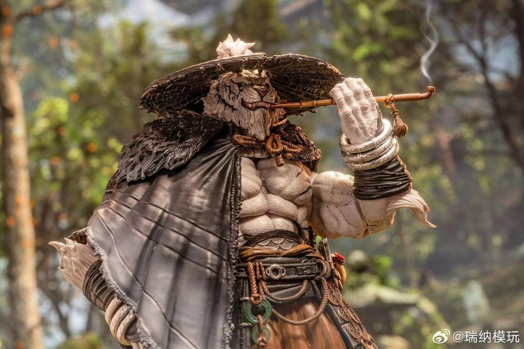 匠盟模玩 MUFP003W 福瑞星球 白虎人 隱士老翁 異色版 可動人偶