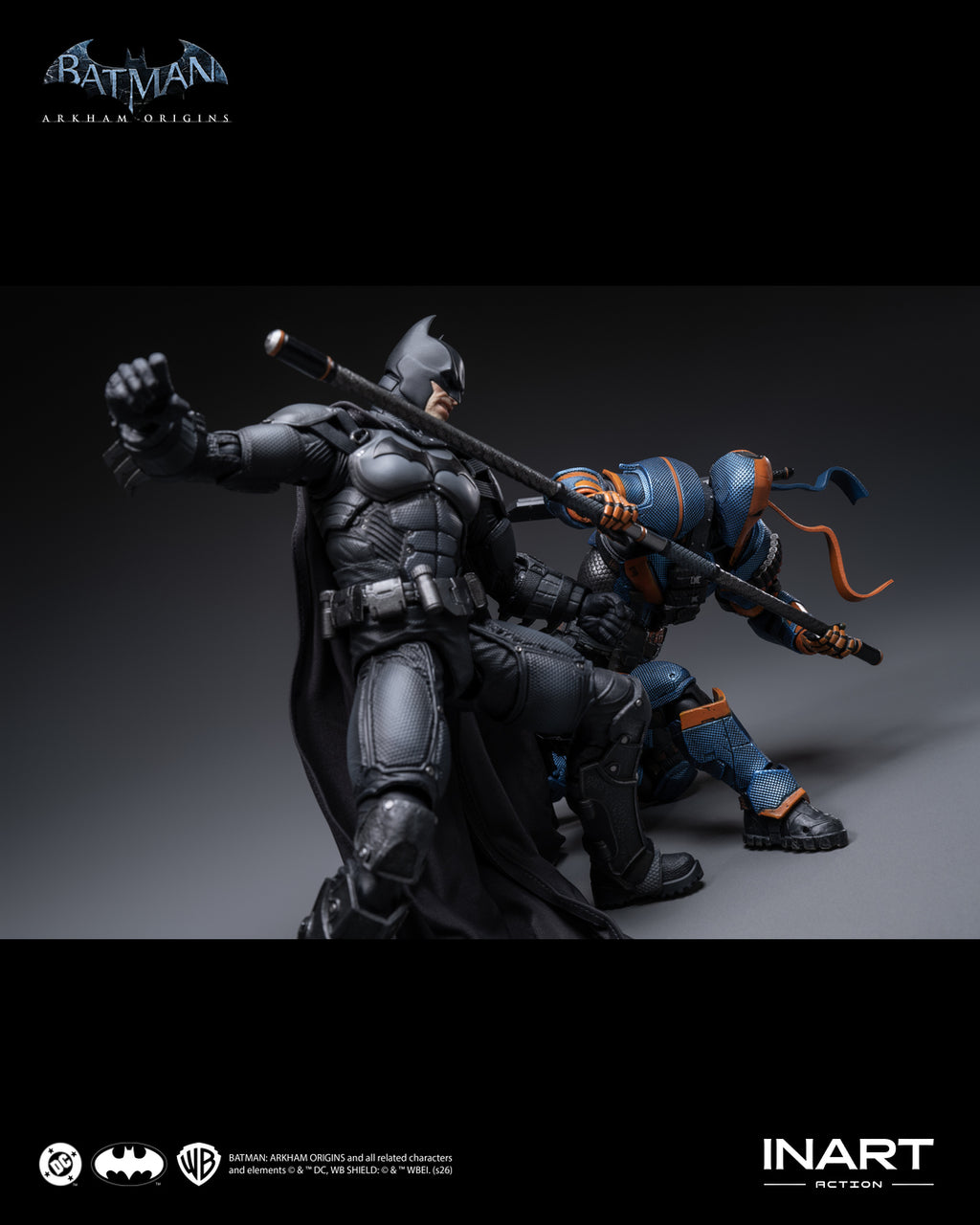INART 1/12 Batman Arkham Origins Deathstroke 喪鐘 蝙蝠俠 可動人偶